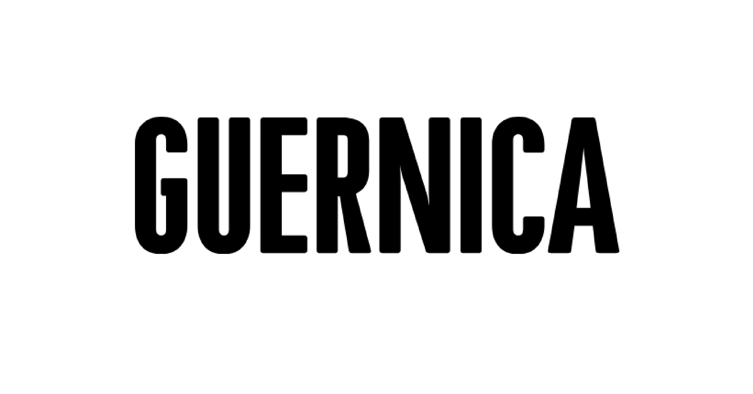 Guanica Lettering Member Spotlight: Guernica - Community of Literary Magazines and Presses