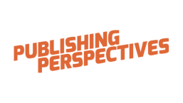 Orange text reading Publishing Perspectives.