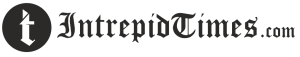 Black-and-white logo of IntrepidTimes.com