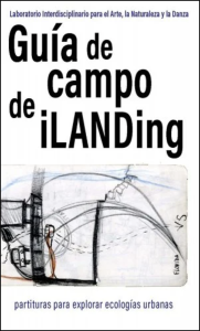 Cover of Guia de campo de iLANDing featuring a sketched diagram.