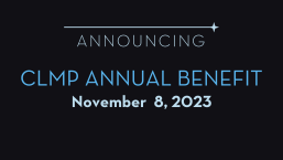 Announcing: CLMP Benefit, November 8, 2023