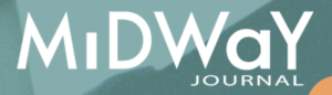 The Midway Journal logo, featuring white text on a dark turquoise background.