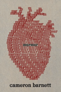 Cover of murmur featuring an anatomical heart made of the repeated title.