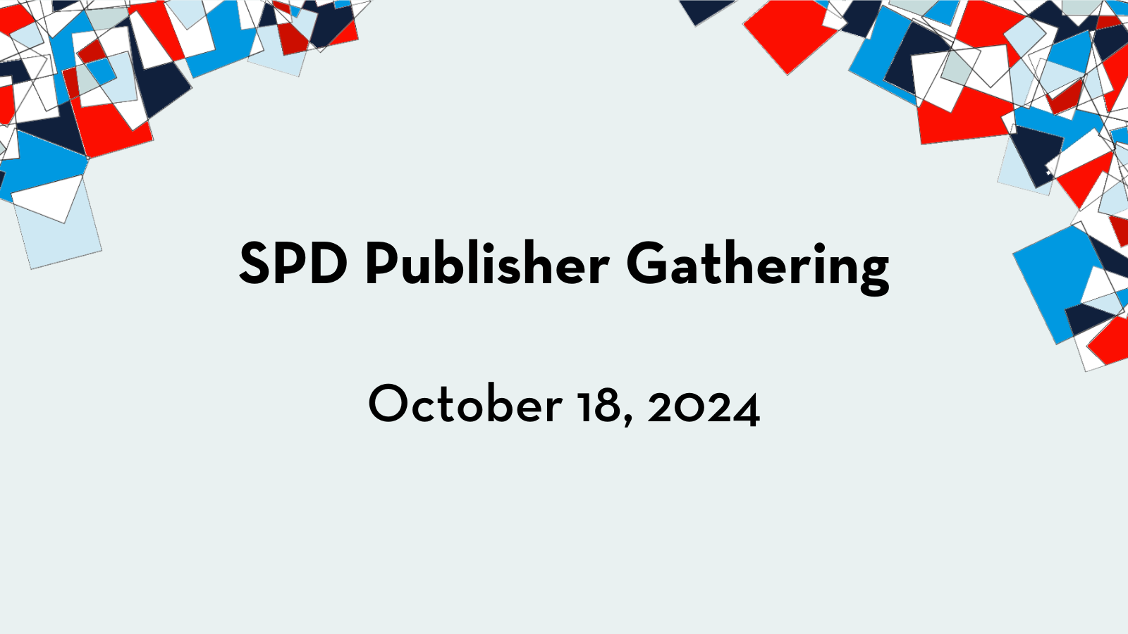 SPD Publisher Gathering
