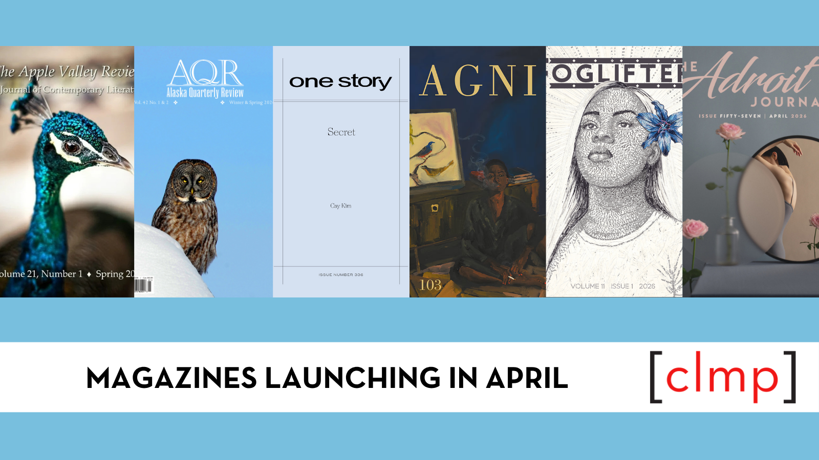 April 2026 Roundup of Member Magazines - Community of Literary ...